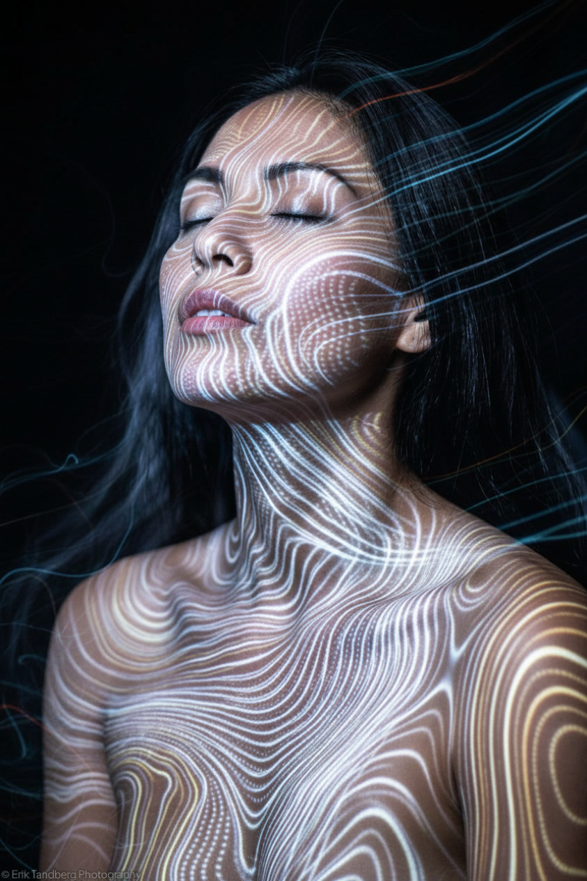 Light frequencies dancing across skin — Vedazon neuroscience meets ancient wisdom